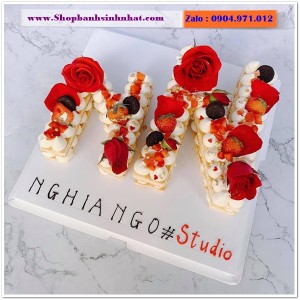 Bánh Sinh Nhật Chữ Cái & Số - RP59